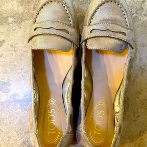 Tod's leather ballet flats size 37